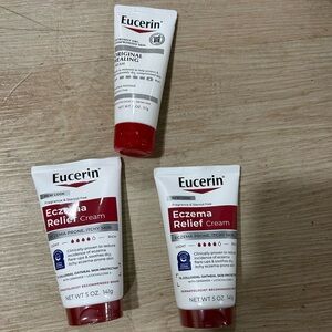 Eucerin eczema Relief Cream - (3 different tubes)